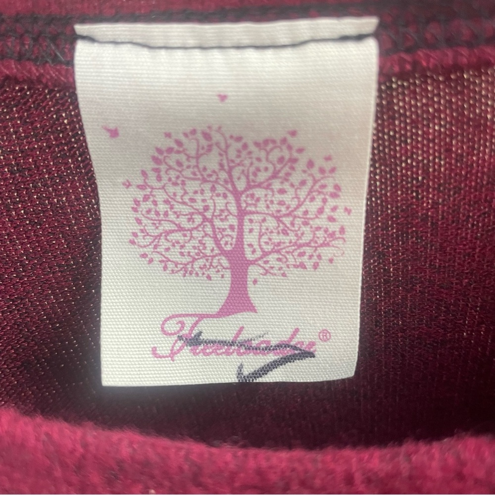 Nwot Freeloader Maroon Pullover Drawstring Waist … - image 5